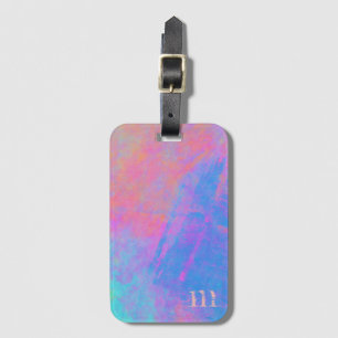 Étiquette À Bagage Flashs multicolores lumineux
