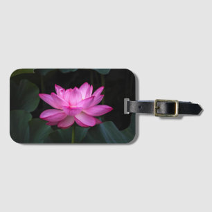 Étiquette À Bagage Fleur de Lotus