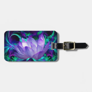 Étiquette À Bagage Fleur de lotus pourpre et sa signification