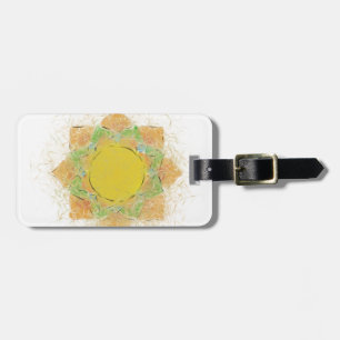 Étiquette À Bagage Fleur Ethereal Lotus