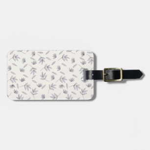 Étiquette À Bagage Fleur Motif Printemps Floral