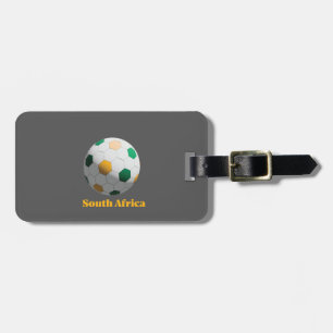 Étiquette À Bagage Football sud-africain