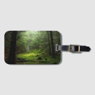 Étiquette À Bagage Forêt de Sterious