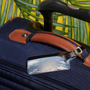 Étiquette À Bagage Formations Nuageuses Autour Du Soleil Au Large Du