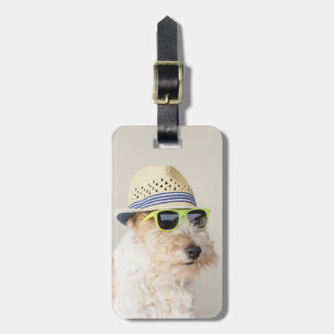 Étiquette À Bagage Fox Terrier