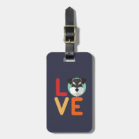 Funny I Love Miniature Schnauzer I Heart Amoureux