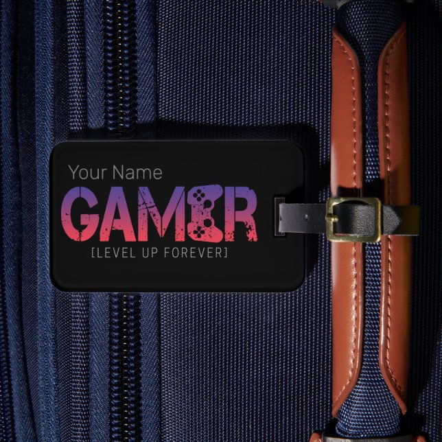 Étiquette À Bagage Gamepad Gamepad Vintage (Insitu Rectoal 4)