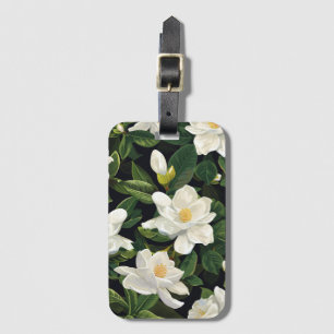 Étiquette À Bagage Gardénie blanche