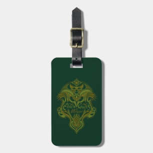 Étiquette À Bagage Gardes d'Elven d'icône de bouclier de Mirkwood