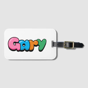 Étiquette À Bagage Gary