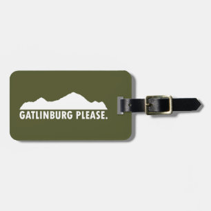 Étiquette À Bagage Gatlinburg Tennessee S'il vous plaît