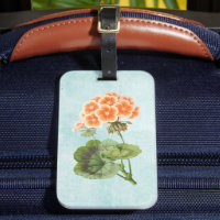 Géranium sur Denim vieilli