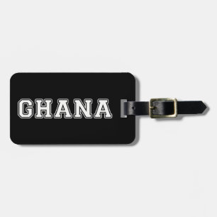 Étiquette À Bagage Ghana