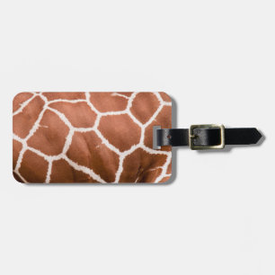 Étiquette À Bagage Girafe