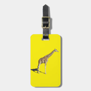 Étiquette À Bagage Giraffe