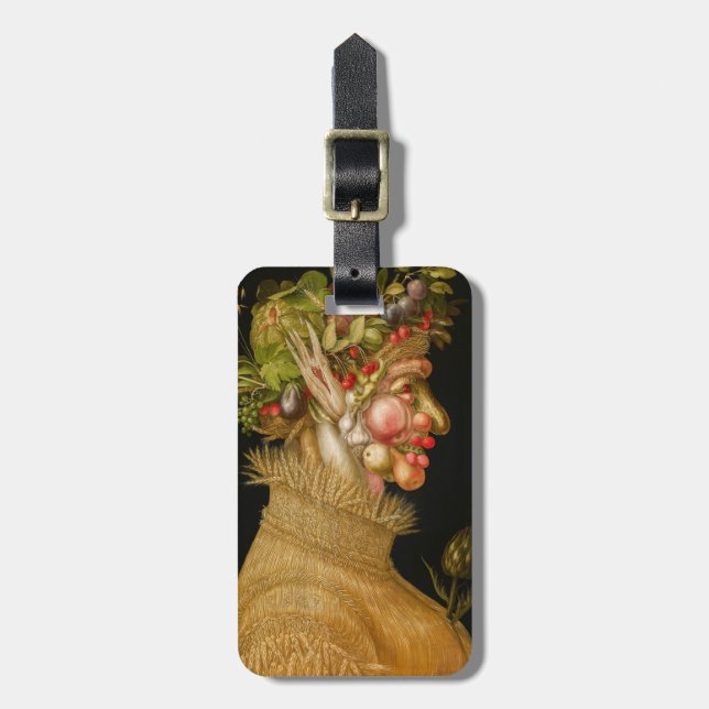 Étiquette À Bagage Giuseppe Arcimboldo - Été (Devant Vertical)