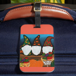 ÉTIQUETTE À BAGAGE GNOME