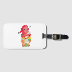 Étiquette À Bagage gnome d'été 1