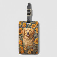 Golden Retriever Chien Dans Le Terrain De Tourneso