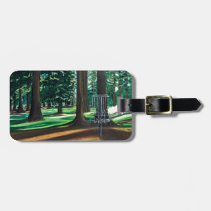 ÉTIQUETTE À BAGAGE GOLF DE DISQUE