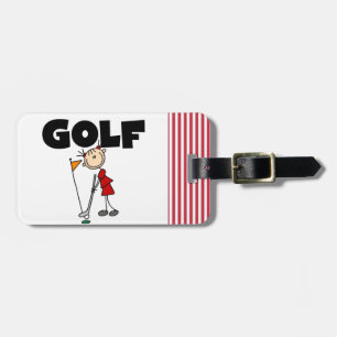 Étiquette À Bagage GOLF de filles