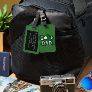 Étiquette À Bagage Golf Papa