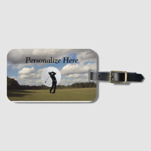 Étiquette À Bagage Golf World For Golfers