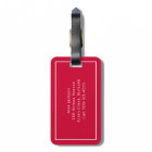 Golfeur de Monogramme Personnalisé Rouge