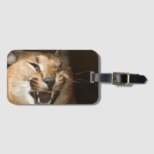 Étiquette À Bagage Goofy Lynx