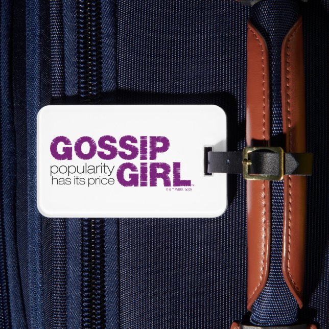 Étiquette À Bagage Gossip Girl - La Popularité A Son Prix (Insitu Rectoal 4)
