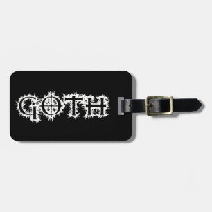 Étiquette À Bagage Goth