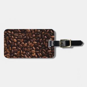 Étiquette À Bagage grains de café