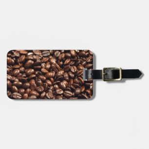 Étiquette À Bagage Grains de café
