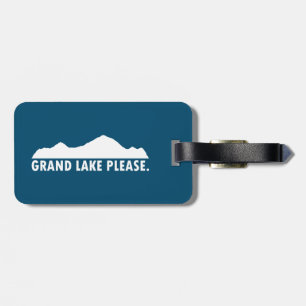Étiquette À Bagage Grand Lake Colorado S'il vous plaît