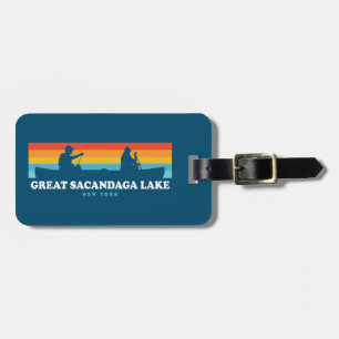 Étiquette À Bagage Grand Sacandaga Lake Canot New York