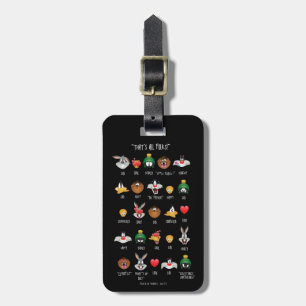 Étiquette À Bagage Graphique Émoji LOONEY TUNES™