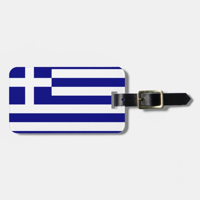 Étiquette À Bagage Grèce (Devant horizontal)