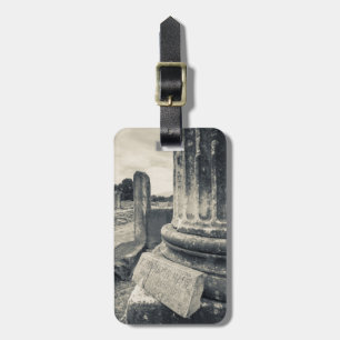 Étiquette À Bagage Grèce, ruines de la cité antique
