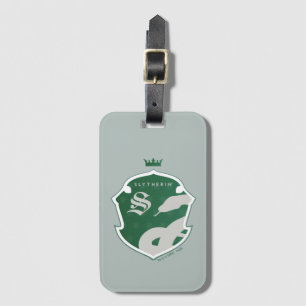 Étiquette À Bagage Green SLYTHERIN™ Décrit Crest courbé