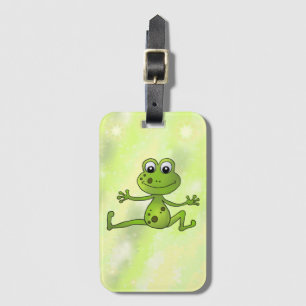 Étiquette À Bagage Grenouille danseuse  