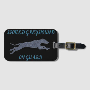 Étiquette À Bagage Greyhound en danger   