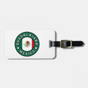 Étiquette À Bagage Guadalajara Mexique