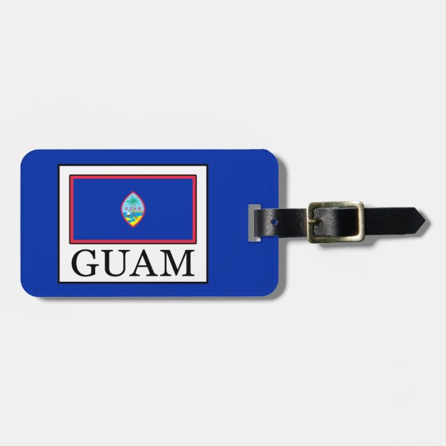 Étiquette À Bagage Guam (Devant horizontal)
