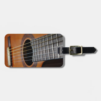 Étiquette À Bagage Guitare acoustique classique