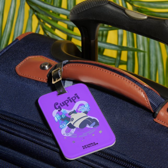 Étiquette À Bagage Gupipi luggage tag (Insitu Rectoal 1)