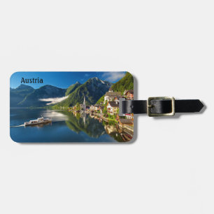 Étiquette À Bagage Hallstatt Autriche