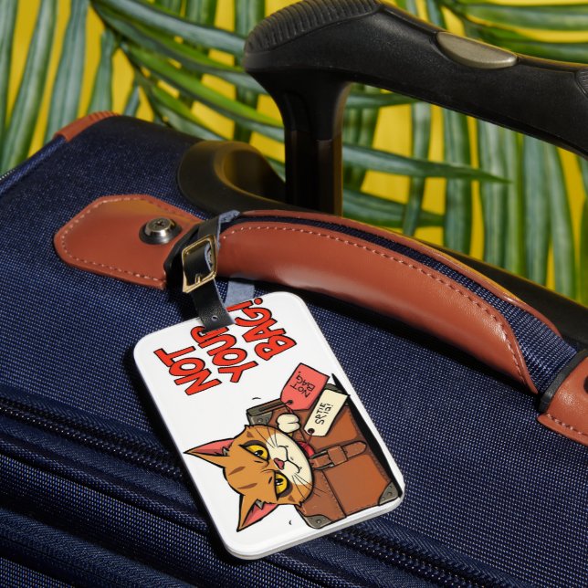 Étiquette À Bagage Hands Off This Is Seriously Not Your Bag (Insitu Rectoal 1)