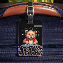 Happy Grizzly Bear, DJ souriant, Musique Jungle