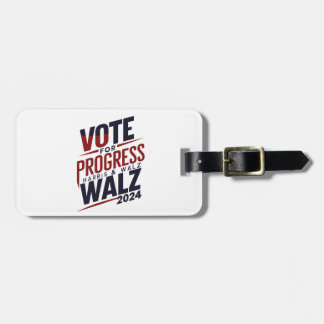 Étiquette À Bagage Harris et Walz 2024 (2)