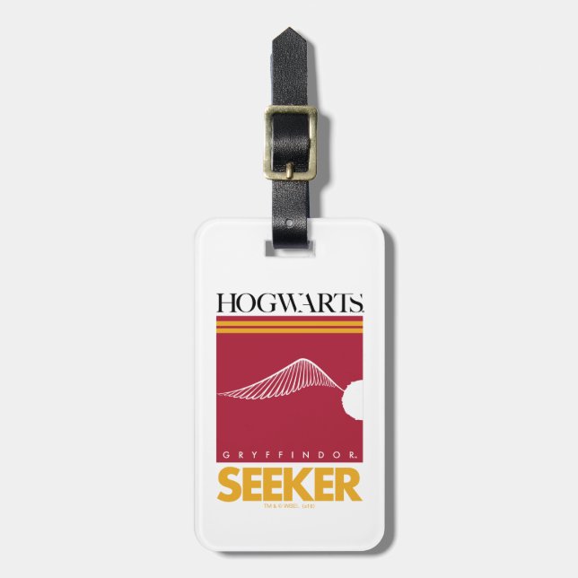 Étiquette À Bagage Harry Potter| RECHERCHEURS DE RECHERCHE DE RECHERC (Devant Vertical)